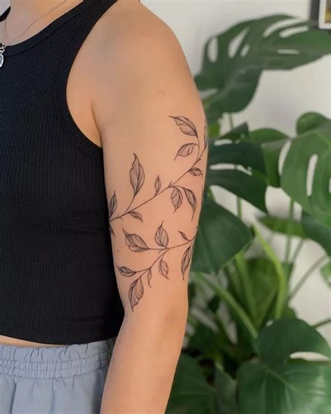 forearm vine tattoo|traditional vine tattoo.